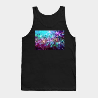Abstract Painting - City Highway Lights at Night Tank Top